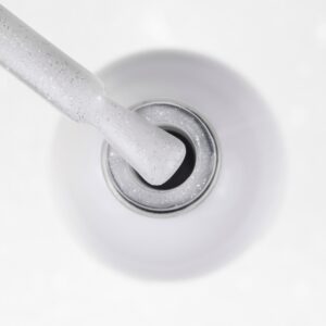 Saute Nails Baza hybrydowa Luna Base Lumi 8 ml – mleczna z drobinką — zdjęcie 1