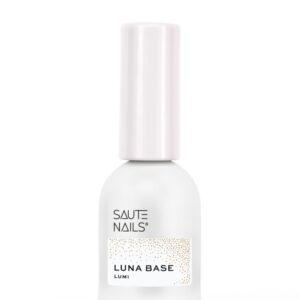 Saute Nails Baza hybrydowa Luna Base Lumi 8 ml – mleczna z drobinką