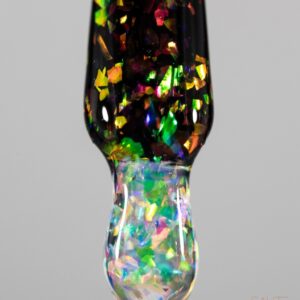 Saute Nails Holo Flakes Top No Wipe 8ml – top hybrydowy z holograficznymi płatkami — zdjęcie 1