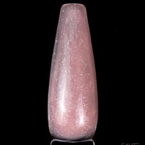 Saute Nails Express Base Sparkling Peachy 8ml – brzoskwiniowa baza hybrydowa z drobinką — zdjęcie 2