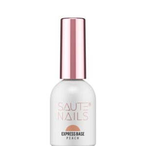 Saute Nails Express Base Peachy 8ml – brzoskwiniowa baza TPO & HEMA Free