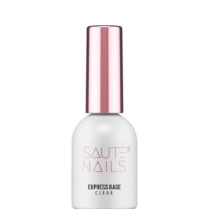 Saute Nails Express Base Clear 8ml – przezroczysta baza TPO & HEMA Free