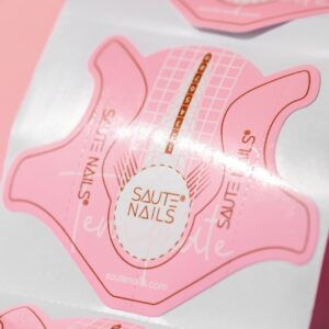Saute Nails Formy do paznokci Saute Nails szablony do przedłużania 300 szt. — zdjęcie 2