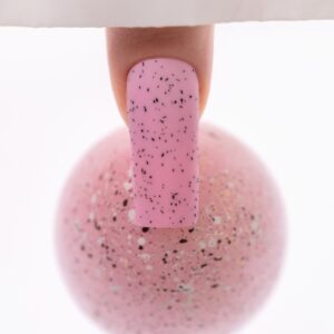 Saute Nails Eggshell Matt Top No Wipe 8 ml top matowy efekt — zdjęcie 1