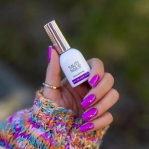 Saute Nails Hot Pilates Club Lakier Hybrydowy Neon Magenta 8ml — zdjęcie 2