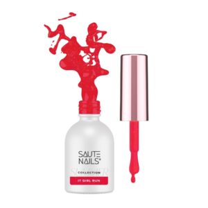 Saute Nails It Girl Run Lakier Hybrydowy Neonowy Róż 8ml