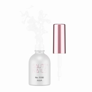 Saute Nails Lakier hybrydowy S100 Julia – klasyczna biel 8 ml