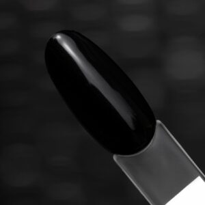 Saute Nails Lakier hybrydowy S101 Romeo – głęboka klasyczna czerń 8 ml — zdjęcie 1