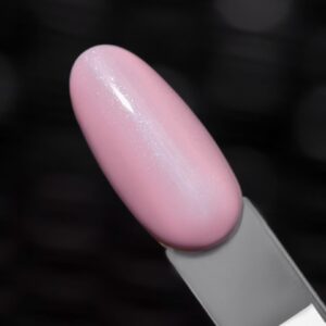 Saute Nails Lakier hybrydowy S196 Stracciatella – pudrowy róż z drobinką 8 ml — zdjęcie 1