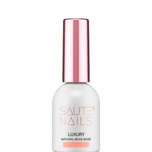 Saute Nails Luxury Natural Beige Base 8ml – baza hybrydowa ciepły beż