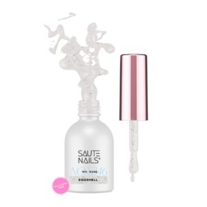 SAUTE NAILS Lakier hybrydowy S346 Eggshell 8ml szary eggshell HEMA FREE