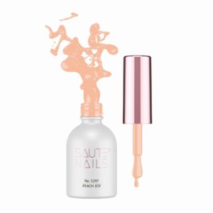 Saute Nails Lakier Hybrydowy S297 Peach Joy – pastelowa brzoskwinia 8ml