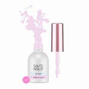 Saute Nails Lakier Hybrydowy S307 Chilly Lilly – pudrowa lawenda 8ml