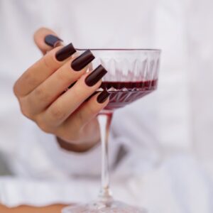 Saute Nails Lakier hybrydowy S260 Wine Not? – głęboki bordowy 8ml — zdjęcie 1
