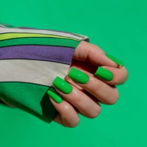 Saute Nails Padel Crush Lakier Hybrydowy Neonowa Zieleń 8ml — zdjęcie 1