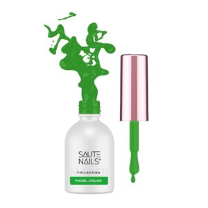 Saute Nails Padel Crush Lakier Hybrydowy Neonowa Zieleń 8ml