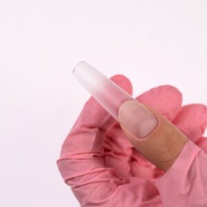 Saute Nails Tipsy do paznokci Soft Tips Balerina transparentne 360 szt. 15 rozmiarów — zdjęcie 2