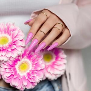 Saute Nails S271 Miss Spring różowy lakier hybrydowy — zdjęcie 1