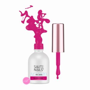 Saute Nails S320 Glass Pink półtransparentny lakier