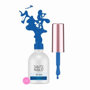 Saute Nails S322 Glass Blue półtransparentny lakier