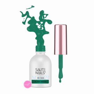 Saute Nails S323 Glass Green półtransparentny lakier