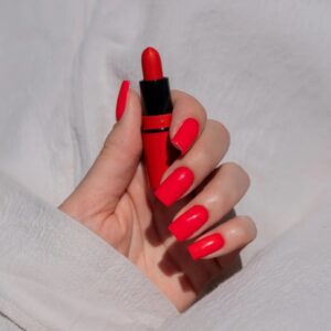 Saute Nails Red Light Baby Lakier Hybrydowy Fluorescencyjny 8ml — zdjęcie 2