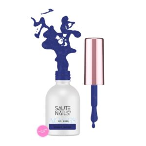 Saute Nails S335 Candy Moon granat z fioletową poświatą 8ml