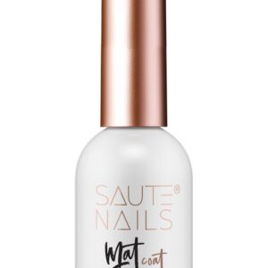Saute Nails Top hybrydowy Matt Top – aksamitne matowe wykończenie 8 ml