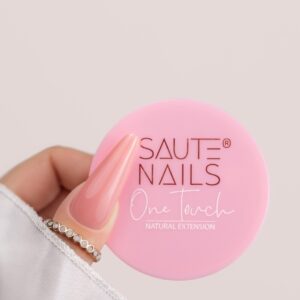 Saute Nails Żel budujący One Touch Natural Extension 30g – beżowy nude