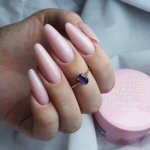 Saute Nails Żel budujący One Touch Pastel Pink 30g – pastelowy róż — zdjęcie 3