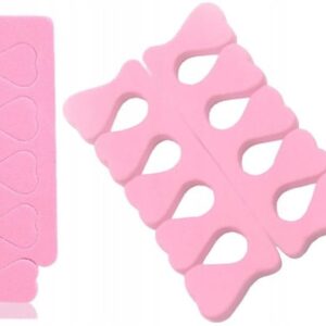 Separator do Pedicure 1 Para (2szt) – Różowe Separatory Piankowe do Manicure i Pedicure