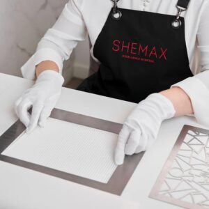 SheMax Smart V-PRO Biały – Pochłaniacz pyłu do zabudowy z technologią „miski powietrznej”, wymienny filtr HEPA — zdjęcie 2
