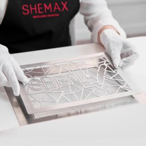 SheMax Smart V-PRO Biały – Pochłaniacz pyłu do zabudowy z technologią „miski powietrznej”, wymienny filtr HEPA — zdjęcie 4