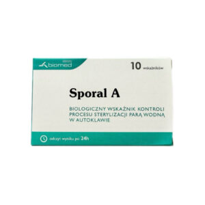 Sporal A 1szt. BIOMED - Biologiczny Wskaźnik do Kontroli Sterylizacji Parą Wodną — zdjęcie 1