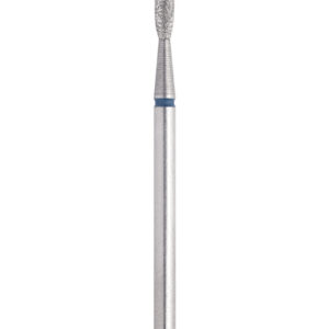 Staleks Frez diamentowy FA10B021/8K płomyk 2,1mm/8 niebieski do usuwania wałów bocznych