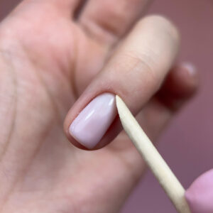 SUNONE Patyczki drewniane do skórek 100 szt. 11,5 cm manicure pedicure — zdjęcie 1