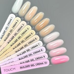 TOUCH Builder Gel Crema 01 Mleczny Żel Budujący do Paznokci 15 ml — zdjęcie 3