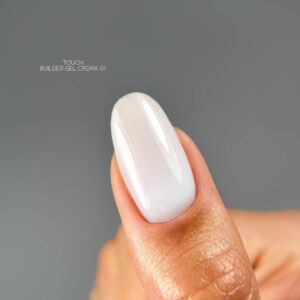 TOUCH Builder Gel Crema 01 Mleczny Żel Budujący do Paznokci 15 ml — zdjęcie 2