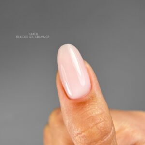 TOUCH Builder Gel Crema 07 Mleczno-Różowy Żel Budujący do Paznokci 15 ml — zdjęcie 2