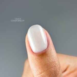 TOUCH Cover Base 01 Biała Baza Hybrydowa do Paznokci 13 ml — zdjęcie 7