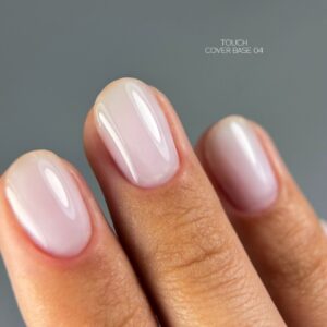 TOUCH Cover Base 04 Jasnoróżowa Baza Hybrydowa do Paznokci 13 ml — zdjęcie 7