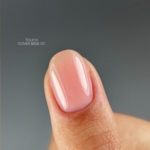 TOUCH Cover Base 07 Różowo-Beżowa Baza Hybrydowa do Paznokci 13 ml — zdjęcie 7