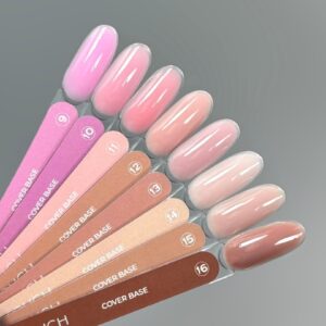 TOUCH Cover Base 10 Chłodna Różowa Baza Hybrydowa do Paznokci 13 ml — zdjęcie 6