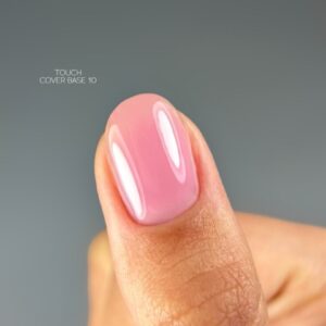TOUCH Cover Base 10 Chłodna Różowa Baza Hybrydowa do Paznokci 13 ml — zdjęcie 3