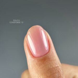 TOUCH Cover Base 13 Przygaszona Różowa Baza Hybrydowa do Paznokci 13 ml — zdjęcie 8