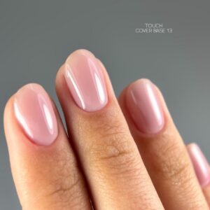 TOUCH Cover Base 13 Przygaszona Różowa Baza Hybrydowa do Paznokci 13 ml — zdjęcie 3