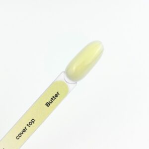 TOUCH Cover Top Butter Kremowo-Żółty Top Hybrydowy Bez Przemywania 7 ml — zdjęcie 3