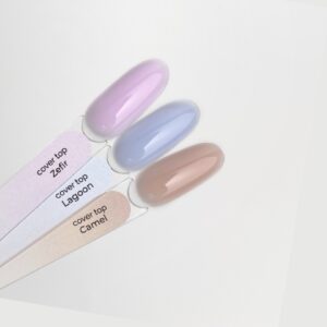 TOUCH Cover Top Zefir Różowy Kryjący Top Hybrydowy Bez Przemywania 13 ml — zdjęcie 2