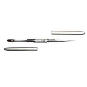 TOUCH Brush Duo Expert - dwustronny pędzelek do żelu i zdobień (11 mm + 11 mm)