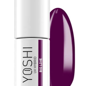 YOSHI Big Love 618 – Lakier Hybrydowy Róż z Fioletem 6 ml TPO-FREE